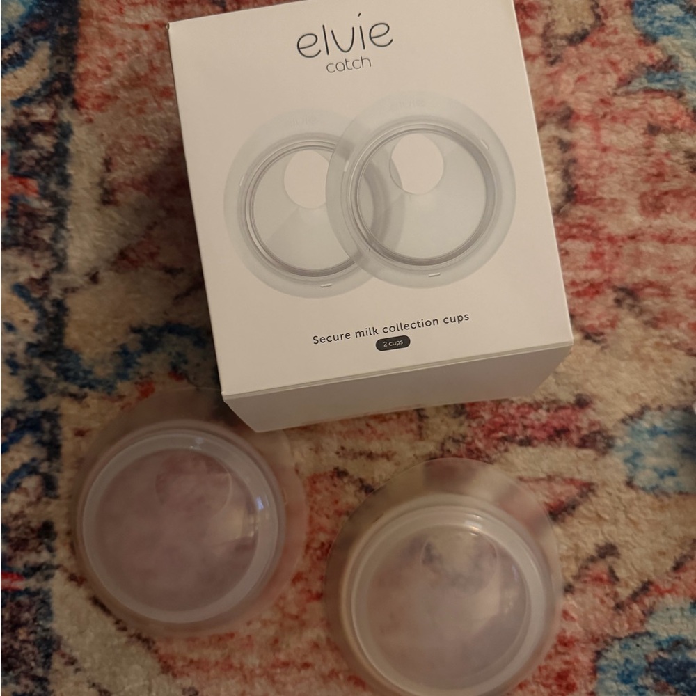 Elvie Catch Secure Milk Collection Cups - Clear